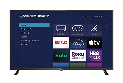 Westinghouse Television de 43" 4K Ultra HD Smart TV HDR Frecuencia de actualización 60Hz Compatible con Alexa y Google Assistant WR43UX4210 (Reacondicionado)